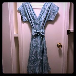 ModCloth Mint Green Dress With Sash